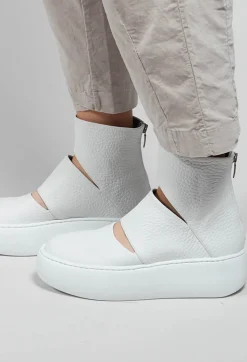 Lofina Boots^Cut Out Boots in Taurus Bianco