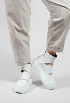 Lofina Boots^Cut Out Boots in Taurus Bianco