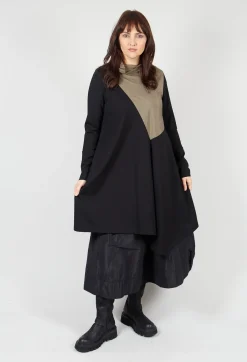 Xenia Design Dresses^Cvek Dress in Black and Olive