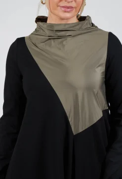 Xenia Design Dresses^Cvek Dress in Black and Olive