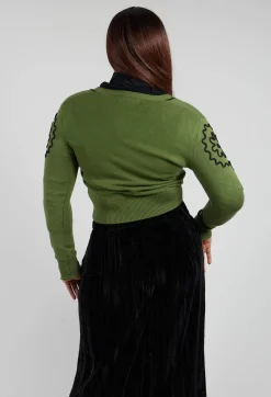 Rene Derhy Cardigans^Dalva Cardigan in Kaki