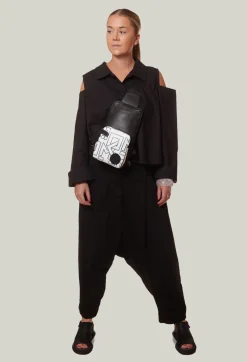 NELLY JOHANSSON Shirts & Blouses^Dansholmen Shirt with Cut Out Shoulders in Black