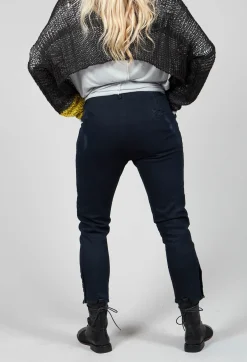 Umit Unal Jeans^Dark Blue Jeans With Patches