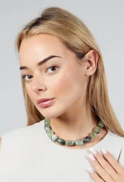Sita Nevado Necklaces^Debra Necklace in Green Agate