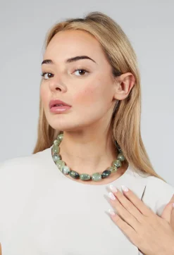 Sita Nevado Necklaces^Debra Necklace in Green Agate