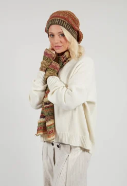 Butapana Gloves^Decorative Wool Gloves in Greige
