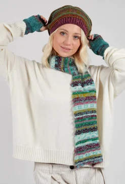 Butapana Hats^Decorative Wool Hat in Orchid