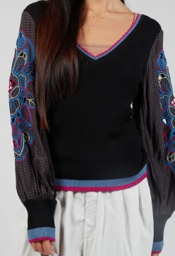 Conditions Apply Jumpers^Deema Knitted Top