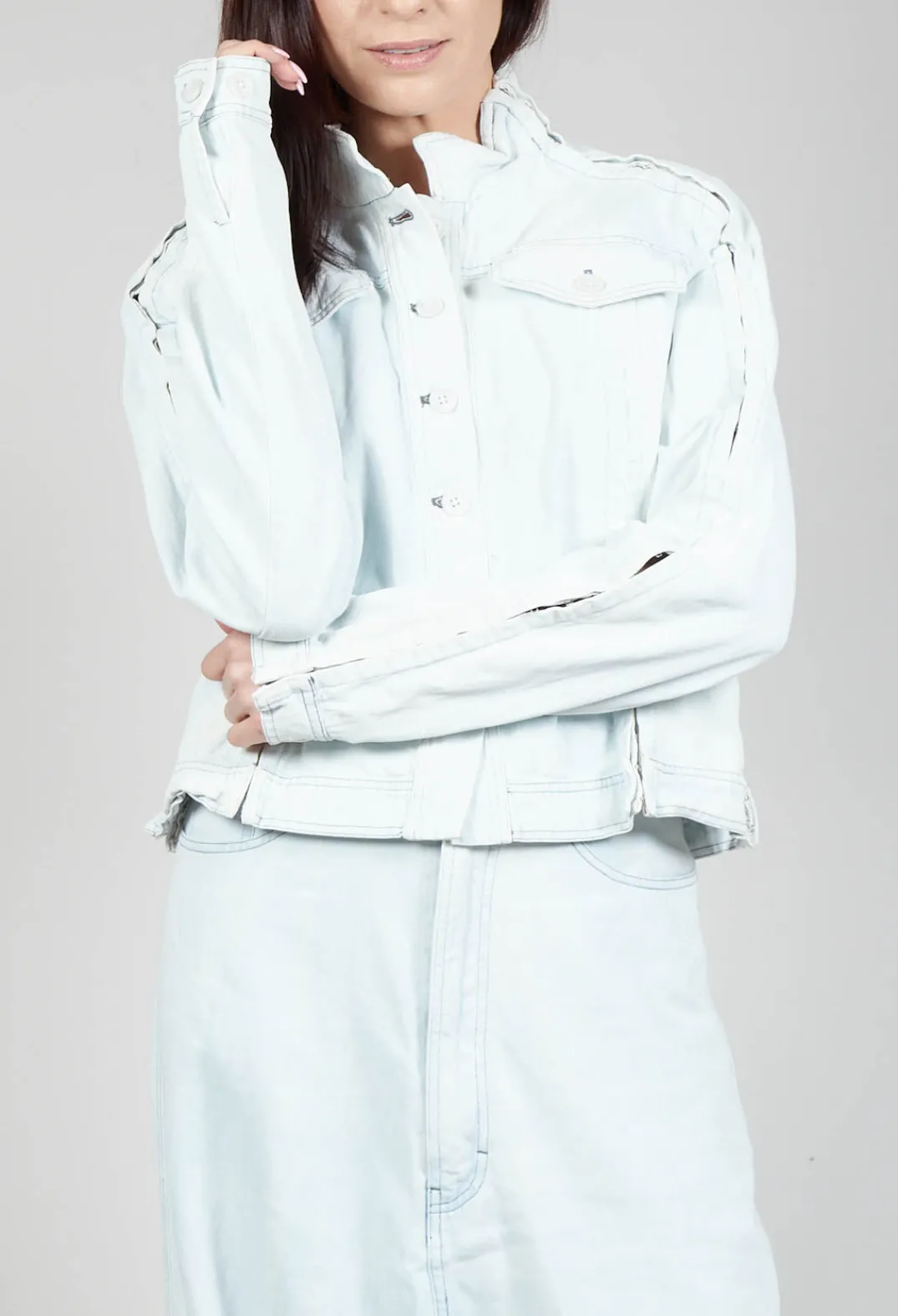 Rundholz Mainline Jackets^Denim Jacket in Light Blu Jeans