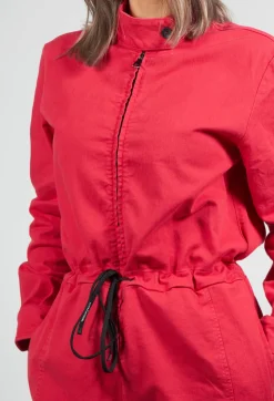 Nostra Santissima Jumpsuits^Denim Jumpsuit in Red