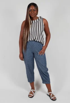 Thing Trousers^Denim Style Trousers in Indgio