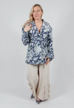 Mes Demoiselles Jackets^Dida Jacket in Blue/Ecru