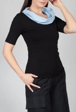 Xenia Design Shirts & Blouses^Dim Shirt in Black Light Blue