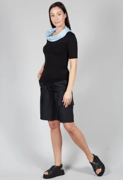 Xenia Design Shirts & Blouses^Dim Shirt in Black Light Blue