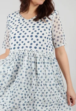 Ewa I Walla Dresses^Dinti Dress in Dot Cotton