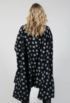 Bread and Butter Shirts & Blouses^Dip Back Top in Grey Pois