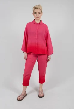 Elemente Clemente Trousers^Dip Dyed Geisha Pants in Laser Pink