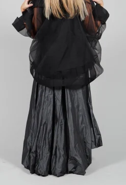 Bize Skirts^Dipped Hemline Skirt in Grey