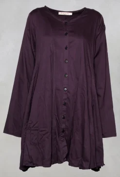 Privatsachen Coats^Diskretin Coat Dress in Erlebnis Purple