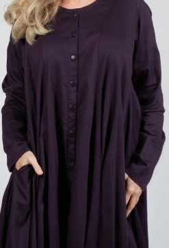 Privatsachen Coats^Diskretin Coat Dress in Erlebnis Purple