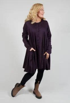 Privatsachen Coats^Diskretin Coat Dress in Erlebnis Purple
