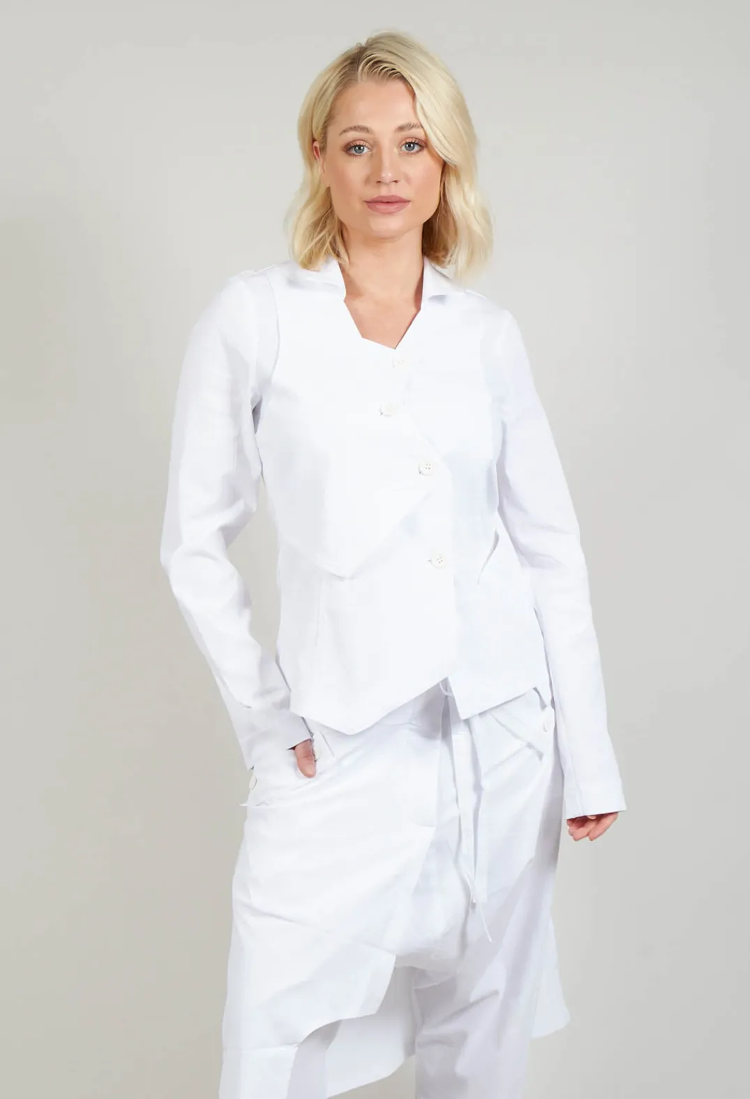 Pal Offner Jackets^Dissected Jacket in White