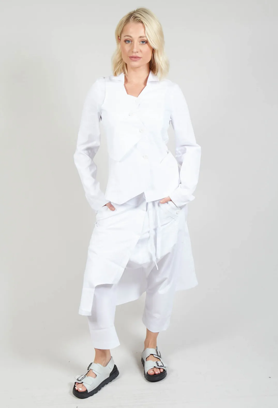 Pal Offner Jackets^Dissected Jacket in White