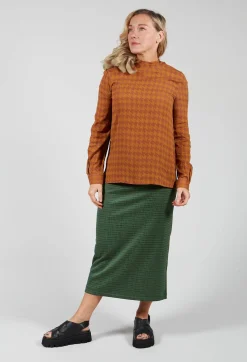 Niù Shirts & Blouses^Dogtooth Blouse in Gold