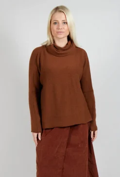 Album Di Famiglia Jumpers^Dolcevita WS in Rust