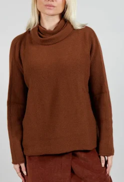 Album Di Famiglia Jumpers^Dolcevita WS in Rust