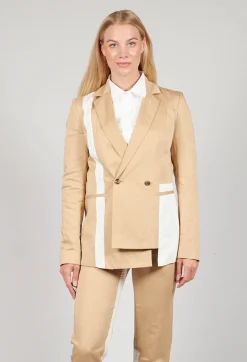 Malloni Jackets|Co-ords & Suits^Double Breasted Blazer in Cerotto