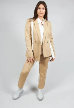 Malloni Jackets|Co-ords & Suits^Double Breasted Blazer in Cerotto