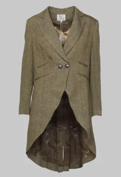T.ba Coats^Double Breasted Blazer in Rock