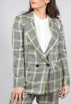 Beatrice B Jackets|Co-ords & Suits^Double Breasted Blazer in Yellow