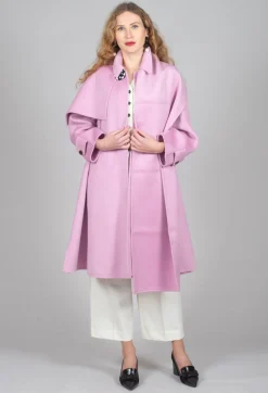Beatrice B Coats^Double Coat in Bubblegum