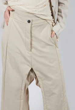 Rundholz Mainline Trousers^Double Front Trousers in Bone