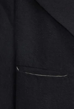 Marc Point Jackets^Double Lapel Blazer in Black