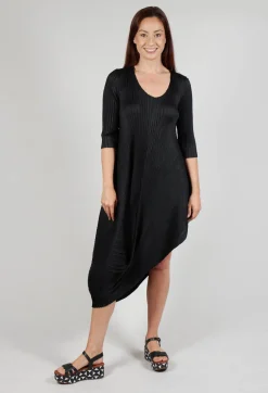 Alquema Dresses^Draper Dress in Black