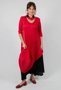 Alquema Dresses^Draper Dress in Red