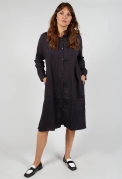Hannoh Wessel Dresses^Dress Deodata in Plum