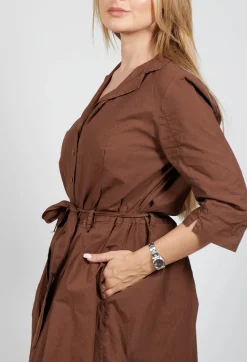 Hannoh Wessel Dresses^Dress Doralice in Cinnamon