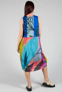 Traces of Me Dresses^Dress Poppy Turtle Neck Sleeveless Plage in Blue