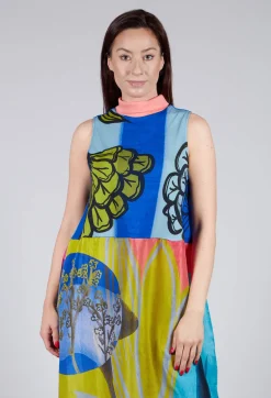 Traces of Me Dresses^Dress Poppy Turtle Neck Sleeveless Plage in Blue