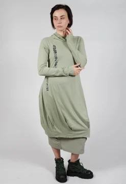Rundholz Black Label Dresses^Dress with Placed Print in Defender Shiny Print