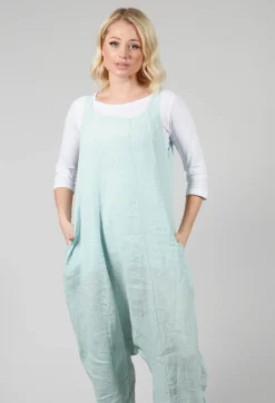 Rundholz Black Label Jumpsuits^Drop Crotch Linen Jumpsuit in Sky