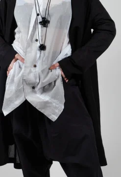Moyuru Trousers^Drop Crotch Trouser in Black