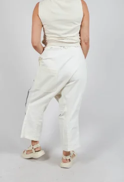 Rundholz Mainline Trousers^Drop Crotch Trousers in Asteroid Paint