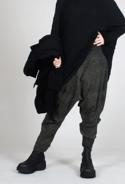 Rundholz Black Label Trousers^Drop Crotch Trousers in Camp Print