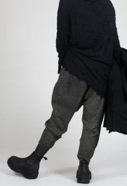 Rundholz Black Label Trousers^Drop Crotch Trousers in Camp Print