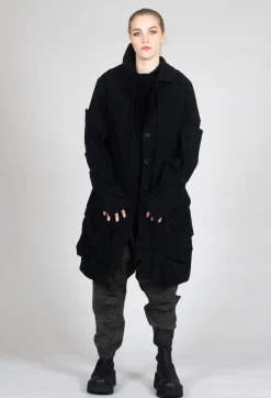 Rundholz Black Label Trousers^Drop Crotch Trousers in Camp Print